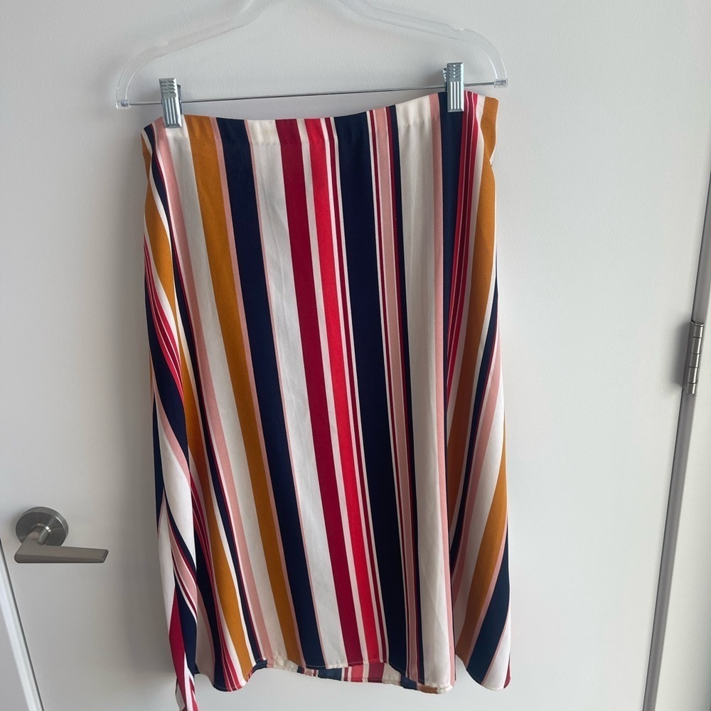 Halogen Striped Multicolor Women's Skirt